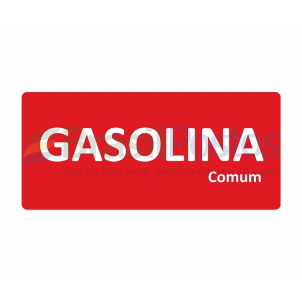 ANP - Adesivo Gasolina Comum