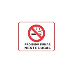 Conveniência - Proibido Fumar Neste Local