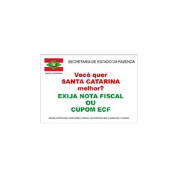 Pista - Exigência de Nota Fiscal Santa Catarina