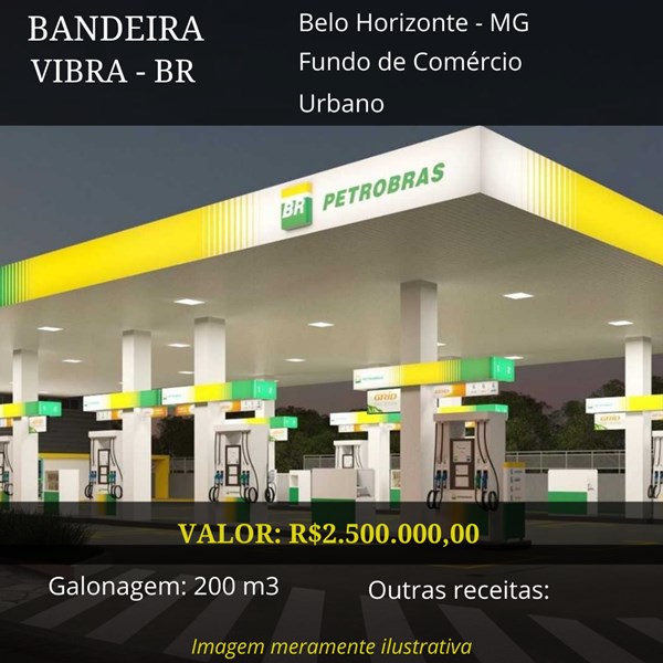 Posto à venda em Minas Gerais na Região Metropolitana de Belo Horizonte R$ 2.500.000