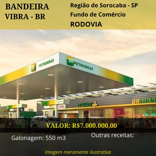 Posto à venda na Região Metropolitana Paulista por R$ 7 milhões