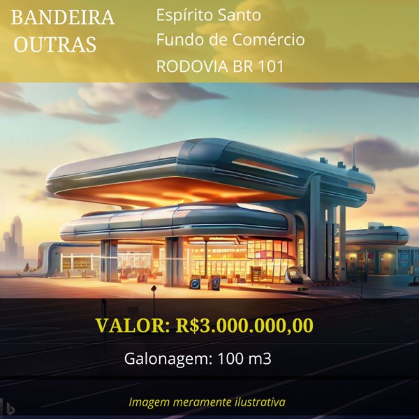 Posto à venda no Espírito Santo R$ 3.000.000,00