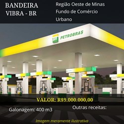 Posto à venda Vibra em Minas Gerais na Região do Oeste de Minas por R$ 9.000.000