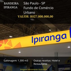 Posto Ipiranga à venda na Região Metropolitana de São Paulo R$ 27.000.000