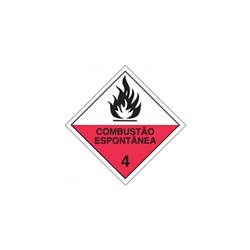 Segurança - Simbologia de Risco Combustão Espontânea 4