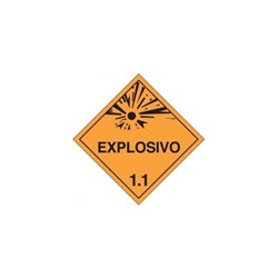 Segurança - Simbologia de Risco Explosivo 1.1