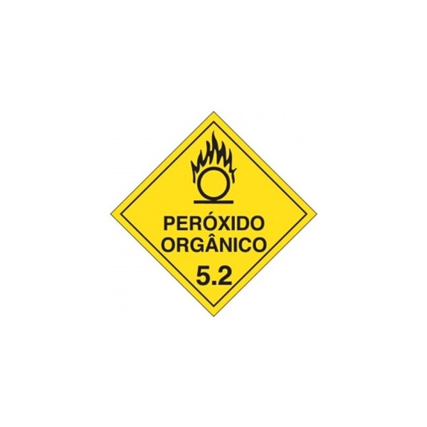 Segurança - Simbologia de Risco Peróxido Orgânico 5.2