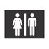 Sinalização - Banheiro Feminino e Masculino