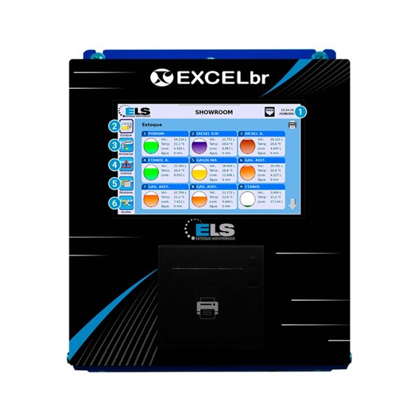 Sistema de Medição de Tanque e Monitoramento Ambiental ELS ExcelBR